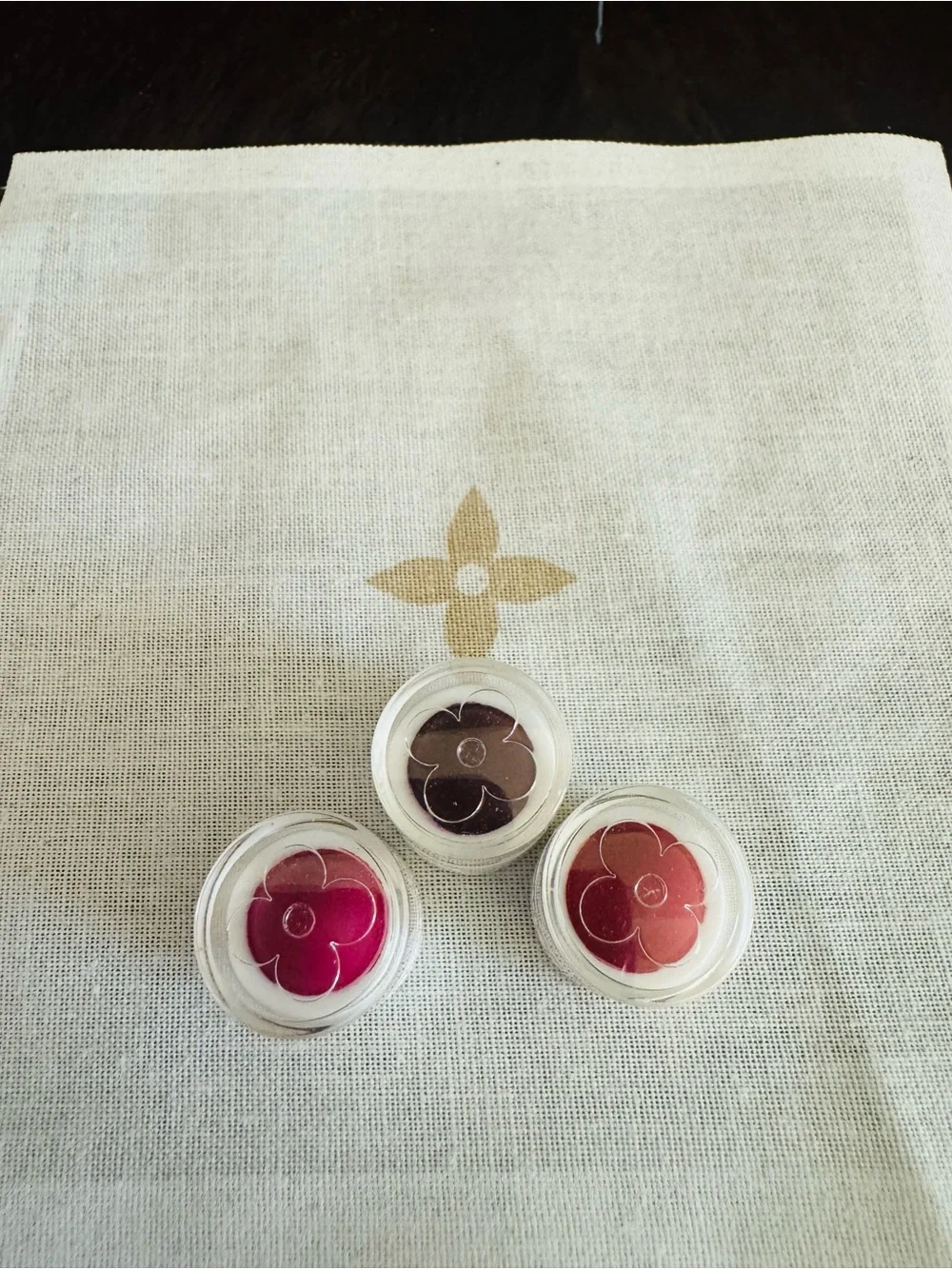 Louis Vuitton Rouge Heluim lipstick 💄 samples trio .